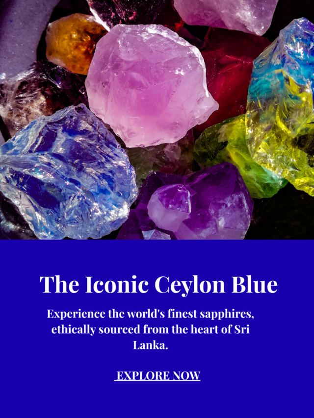 The Iconic Ceylon Blue Sapphires
